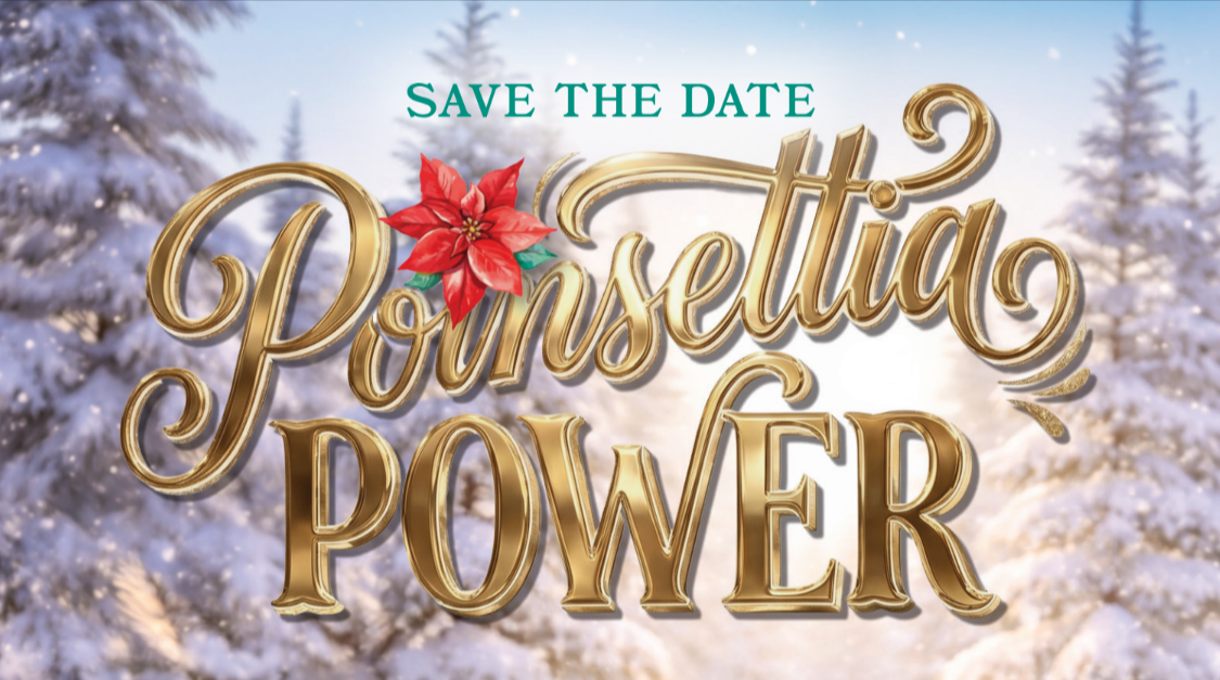 21st Anniversary - Save the Date - Poinsettia Power