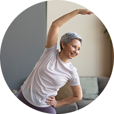 Chair Body Stretch